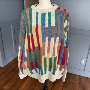 Vintage Norm Thompson Grandpa Fisherman Sweater